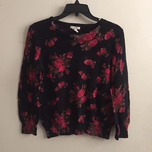 Floral Sweater